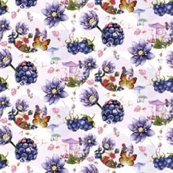 Minu and wildberry patchworkstof - stor