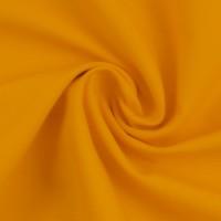 Lys orange Ensfarvet perlebomuld  150 cm bred