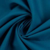 Blå turkis Ensfarvet perlebomuld