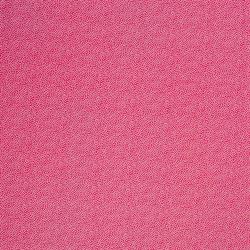 Uens hvide prikker på bred Bomuldsstof - Pink