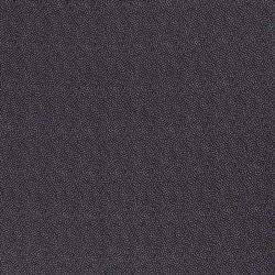 Uens prikker på bred Bomuldsstof - Mørke grå med sort