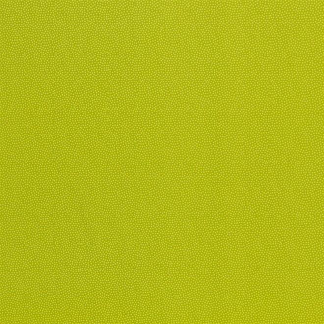 Uens prikker på bred Bomuldsstof - limegrøn