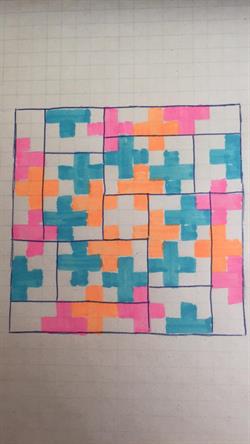 Hannes udgave af HANNES patchwork forårsleg.