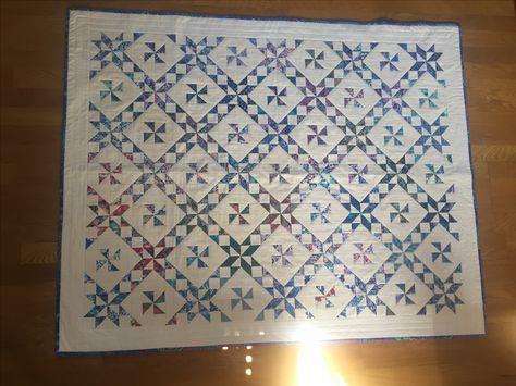 Birgit Skriver:  Her kommer lige et af mine restetæpper