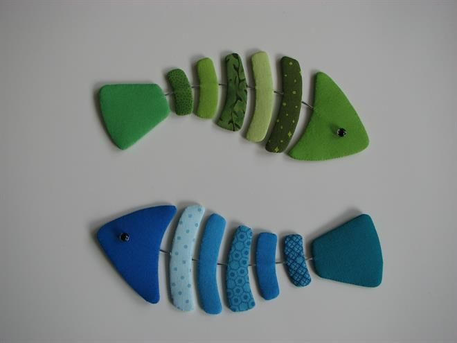 sy dine egne fine fisk – mønster fra houhou design