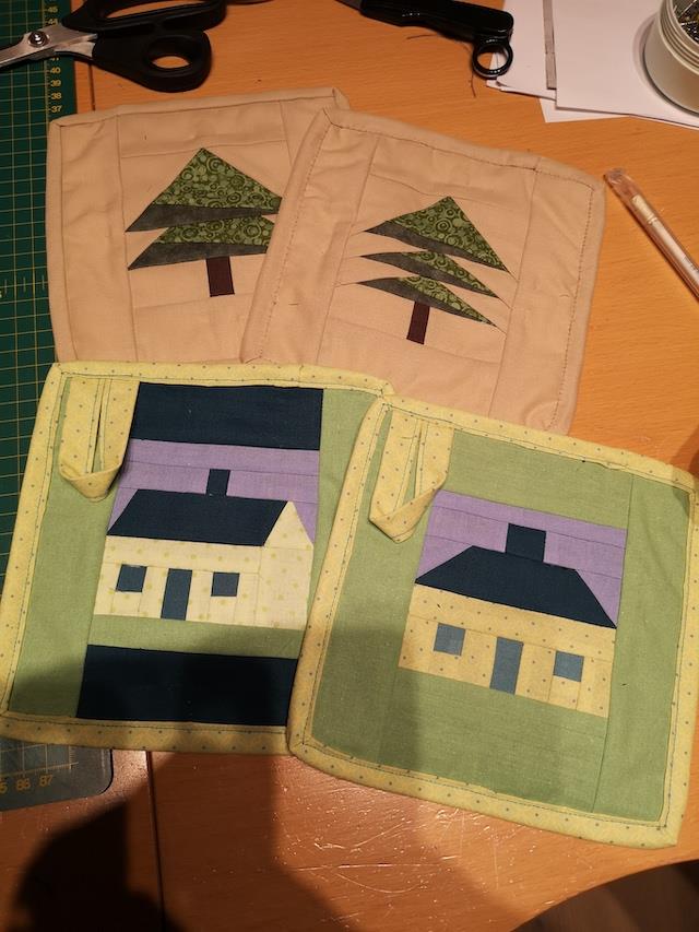 20. lod i Stay home - sy mere patchwork sammen - hver for sigv