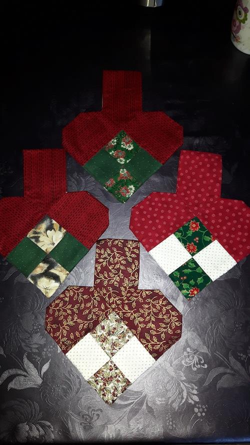 Anna Grethes JuleSYsler 2020. Sy juleting sammen hver for sig