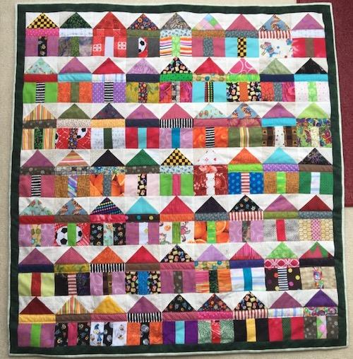 27. lod i Stay home - sy mere patchwork sammen - hver for sig