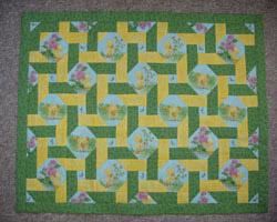 Cirkeline tæppe mønster