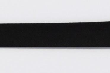 3 m bomulds skråbånd/kantebånd - Sort 0900