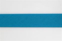 3 m bomulds skråbånd/kantebånd - Turkis 1283