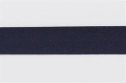 3 m bomulds skråbånd/kantebånd - Mørkeblå 1682