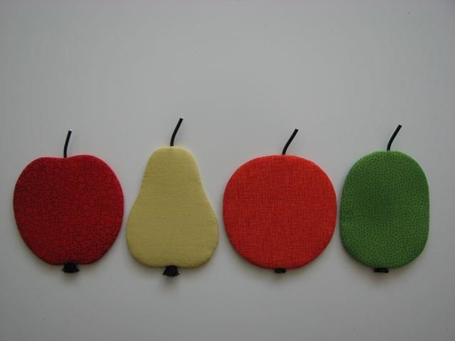 Fire frugter mønster