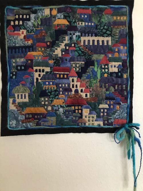 4. lod i Stay home - sy mere patchwork sammen - hver for sig