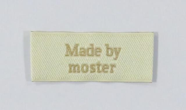 "Made by moster" mærker 2 stk