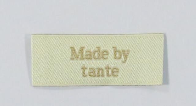 "Made by tante" mærker 2 stk