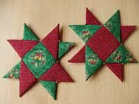 Kvadratstjerner mønster