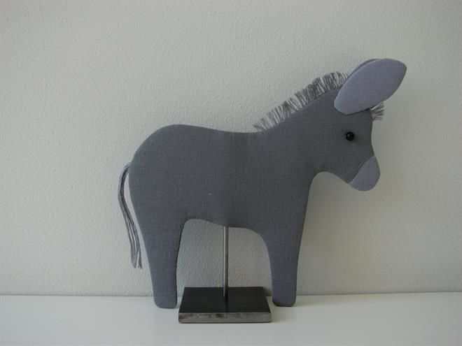 Æsel mønster håndsyning af sødt æsel – mønster fra houhou design