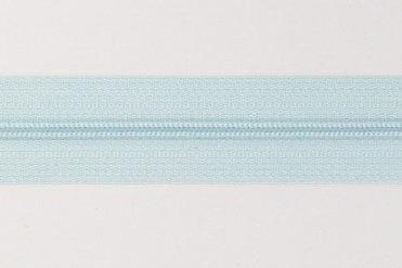 Lyseblå 4 mm lynlås i metermål – den perfekte detalje til dine kreative projekter