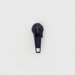 Mørkeblå skyder/glider til 6 mm lynlåse i metermål – Elegant og funktionel