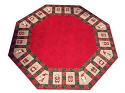 Birgit Juletræstæppe str.2 mønster