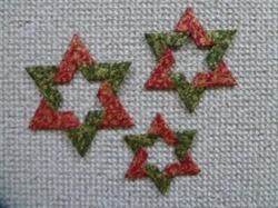 Juditha stjerner (3 str) mønster