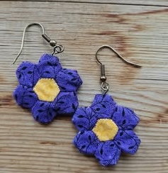 som her hvor de er brugt som øreringe