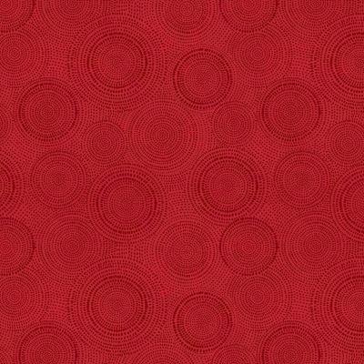 Radiance patchworkstof - Red
