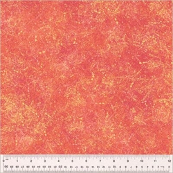 Noteworthy patchworkstof - Orange