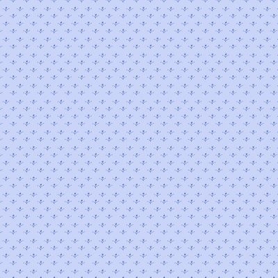 China blue patchworkstof - Lyseblå