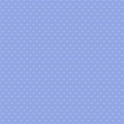 China blue patchworkstof - Mellemblå