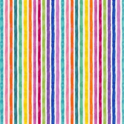 Serafina patchworkstof  -  Striber 110 cm bred