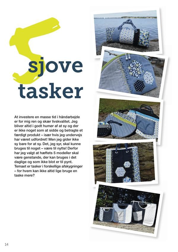 5 sjove tasker med jeansstoffer