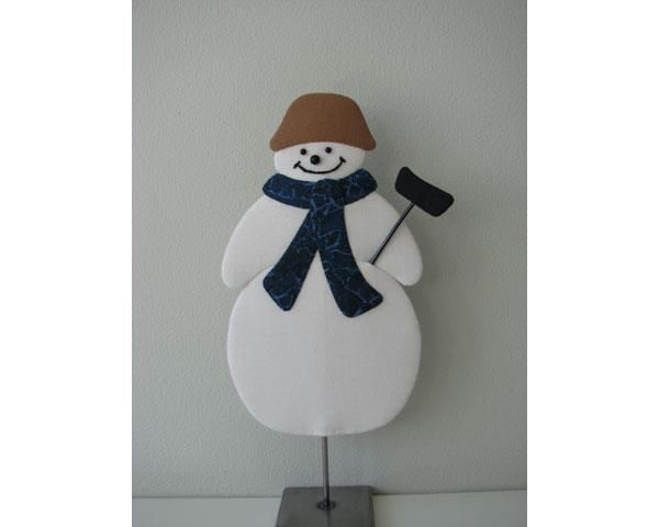 snefatter mønster fra houhou design – sy din egen hyggelige julefigur