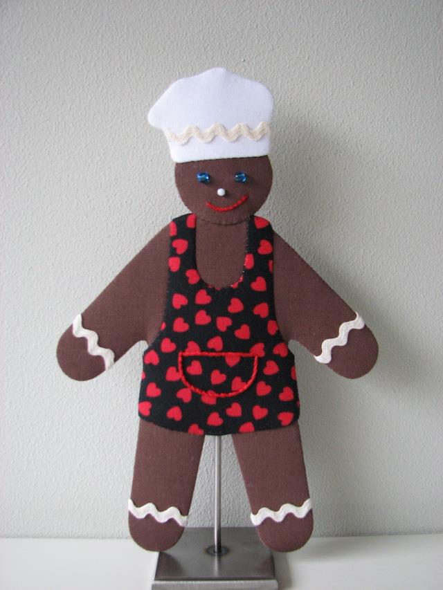 Kagemand mønster hånd sy