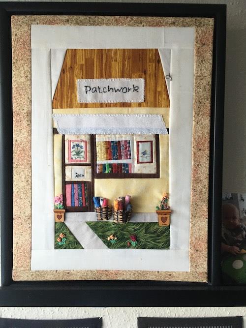 7. lod i Stay home - sy mere patchwork sammen - hver for sig