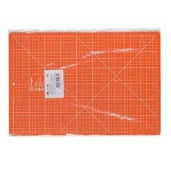 Flot orange skæreplade 30 x 45 cm – ideel til præcisionsskæring og patchwork