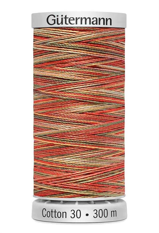 307 Meleret Cotton 30 quiltetråd farve 4121