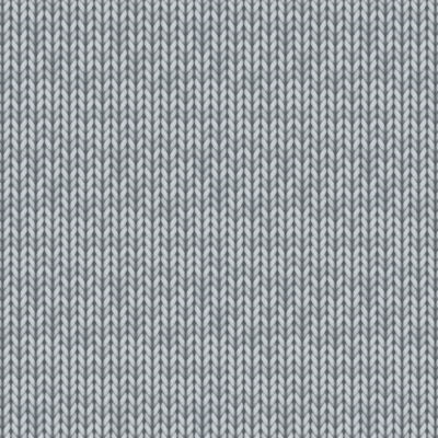 A Purr-fect holiday season patchworkstof - Grå strik