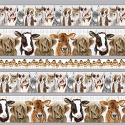 Little seedlings farm patchworkstof - bort