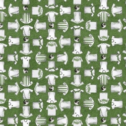 Goalbound patchworkstof - spillertrøjer 110 cm bred