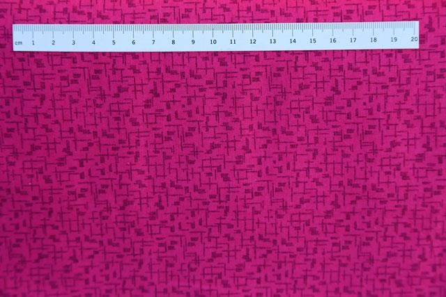 Bear Essentials patchworkstof - Pink Streger