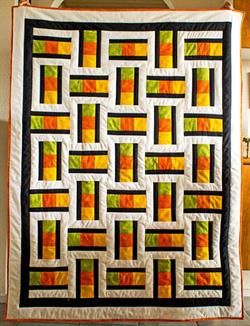 Hjulspor maskinsyet - mønster