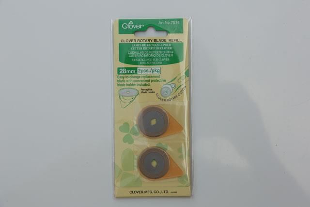 Prym 28 mm rulleknivsblade – pakke med 2 stk. – passer til de fleste mærker