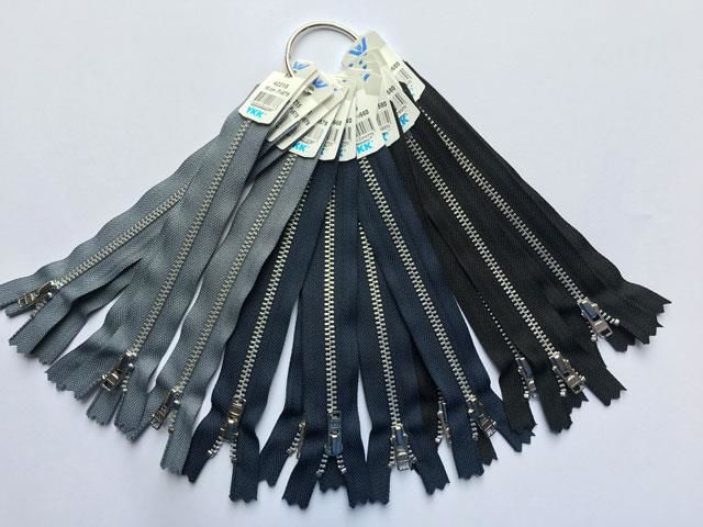 Bukse lynlås 15 cm  Metal 4 mm fra YKK