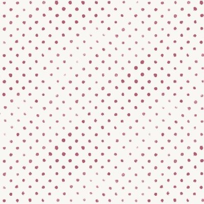 Chicken Scratch patchworkstof - Hvid med prikker