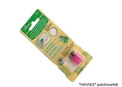 Fingerbøl med gummi 15,5 mm Pink ( M)Fingerbøl med gummi 15,5 mm Pink ( M)