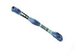 DMC Broderigarn 049 - farve 414 - Mellem koks grå