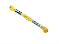 DMC Broderigarn 033 - farve 742 - Mørk gul