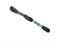 DMC Broderigarn 041 - farve 938 - mat mørk brun